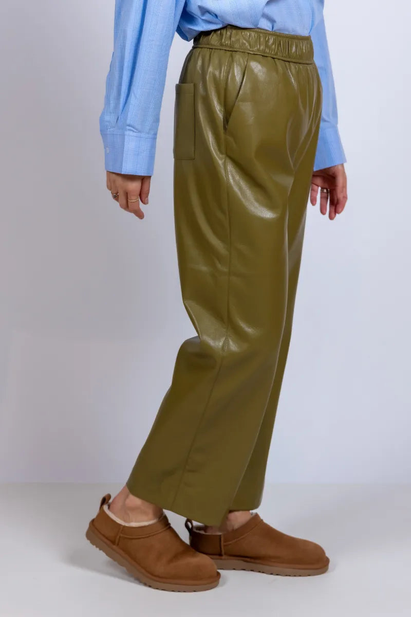 STUDIO CLIQUE STUDIO CLIQUE ODETTE Broek met elastische taille - Olijfgroen