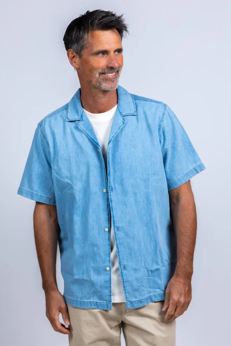 LES DEUX H LES DEUX H 1001503 Shirt met korte mouwen - Licht jeans