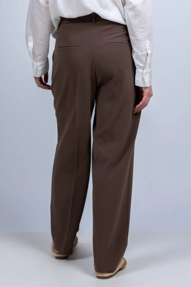 CAMBIO CAMBIO 6052-0468.00 Wijde pantalon - Bruin