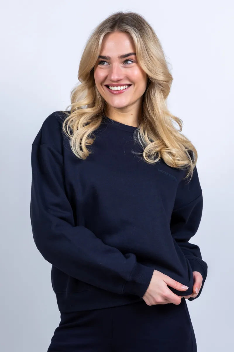 MODSTROM MODSTROM tia md sweat Sweater met ronde hals - Marine