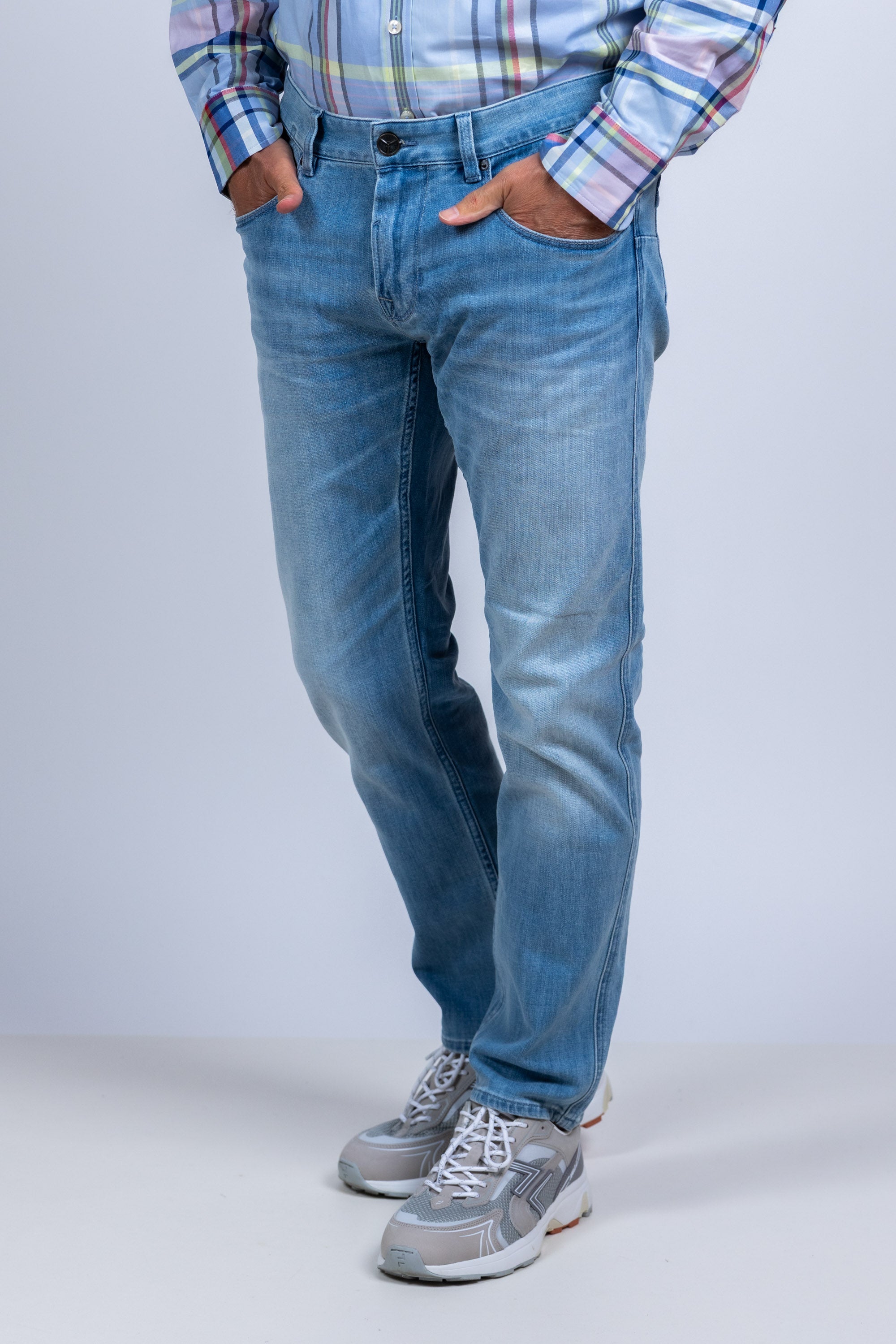 Jeans met lichte wassing - Licht jeans