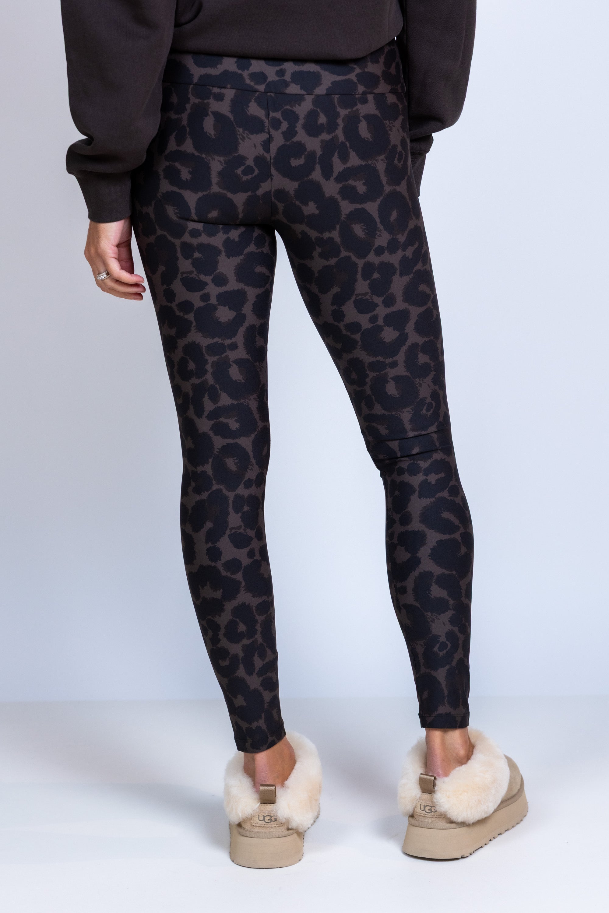 Legging met print - Khaki
