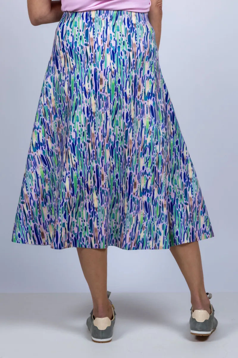 MARCCAIN COLLECTIE MARCCAIN COLLECTIE AC.71.07 J09 Rok met print - Roze