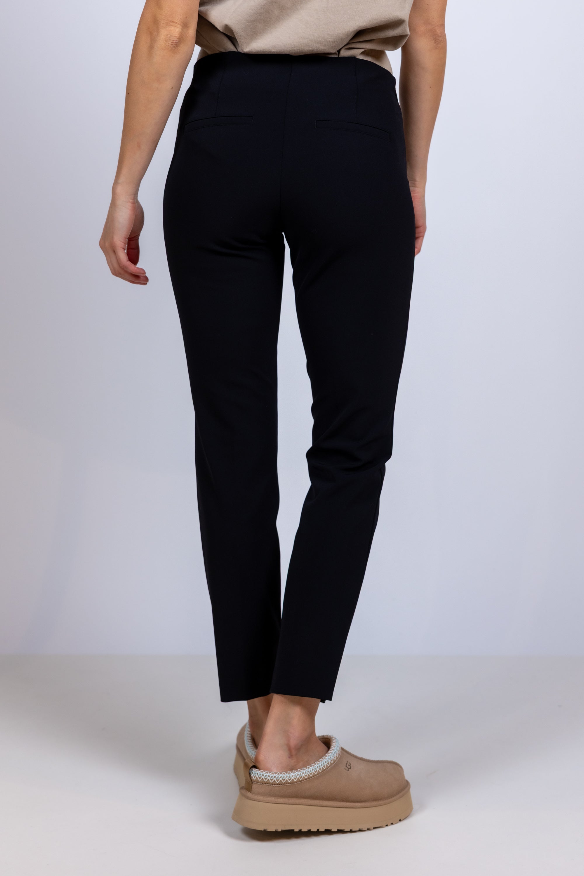 Broek met naad - Zwart