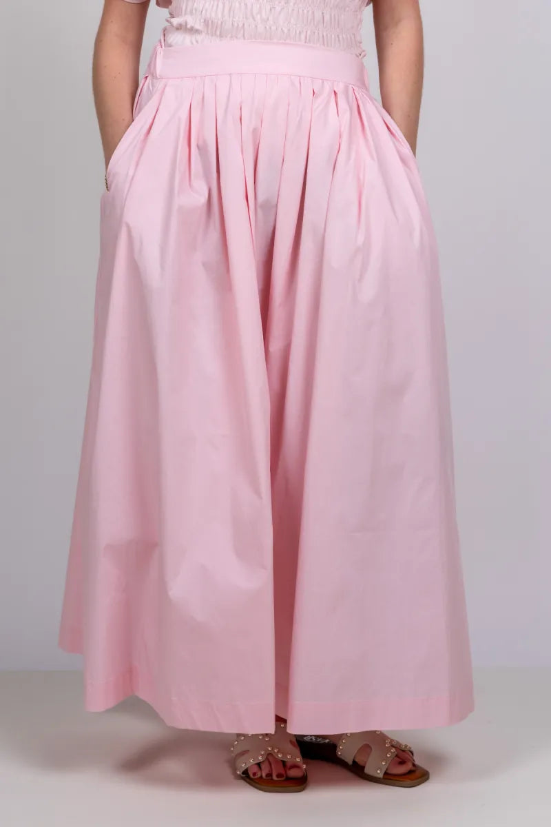 OBJECT OBJECT PAIGE SKIRT Rok met plooien - Roze
