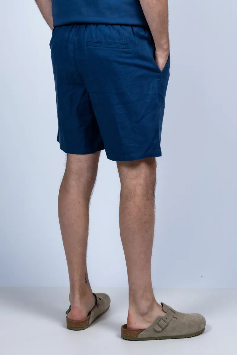 LES DEUX H LES DEUX H 1001863 LES DEUX H 1001863 Korte broek met koord - Marine