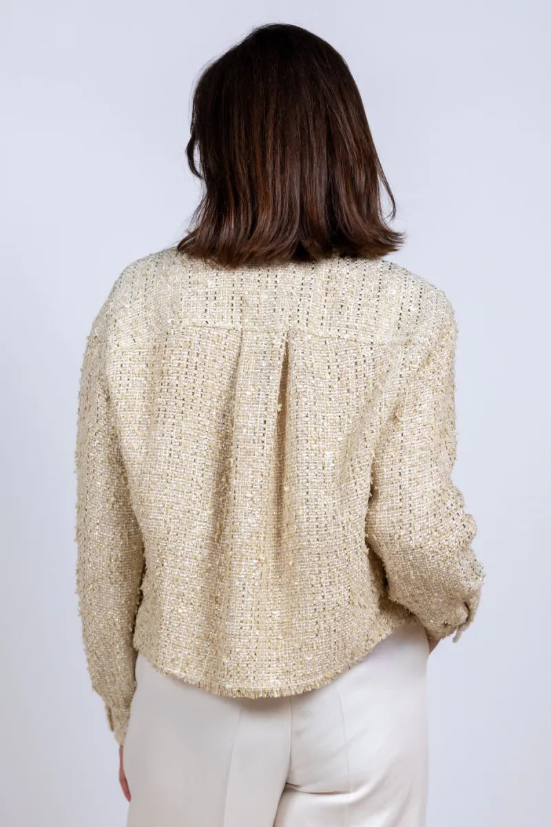 LUISA CERANO LUISA CERANO 438057-3809 Jasje met knopen - Goud