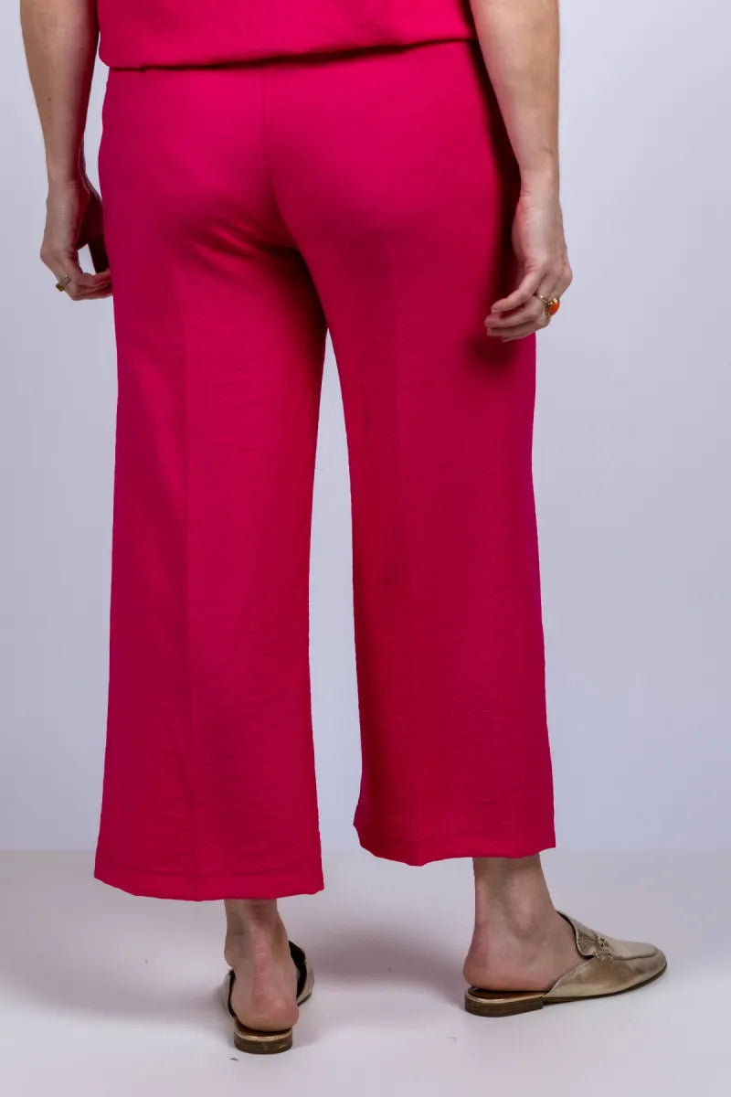 CATNOIR CATNOIR 4635 Wijde broek - Pink/cyclaam