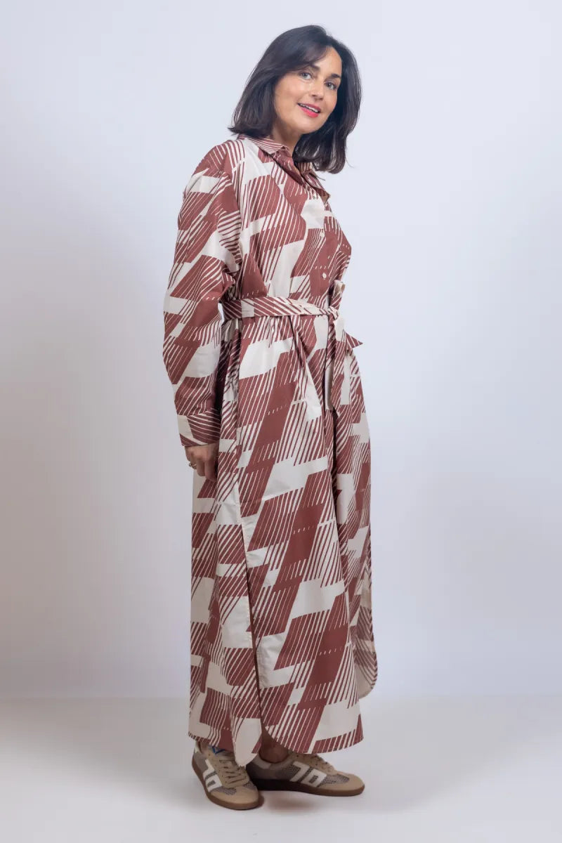 ESSENTIEL ANTWERP ESSENTIEL ANTWERP JADA Jurk met ceintuur - Vicunia