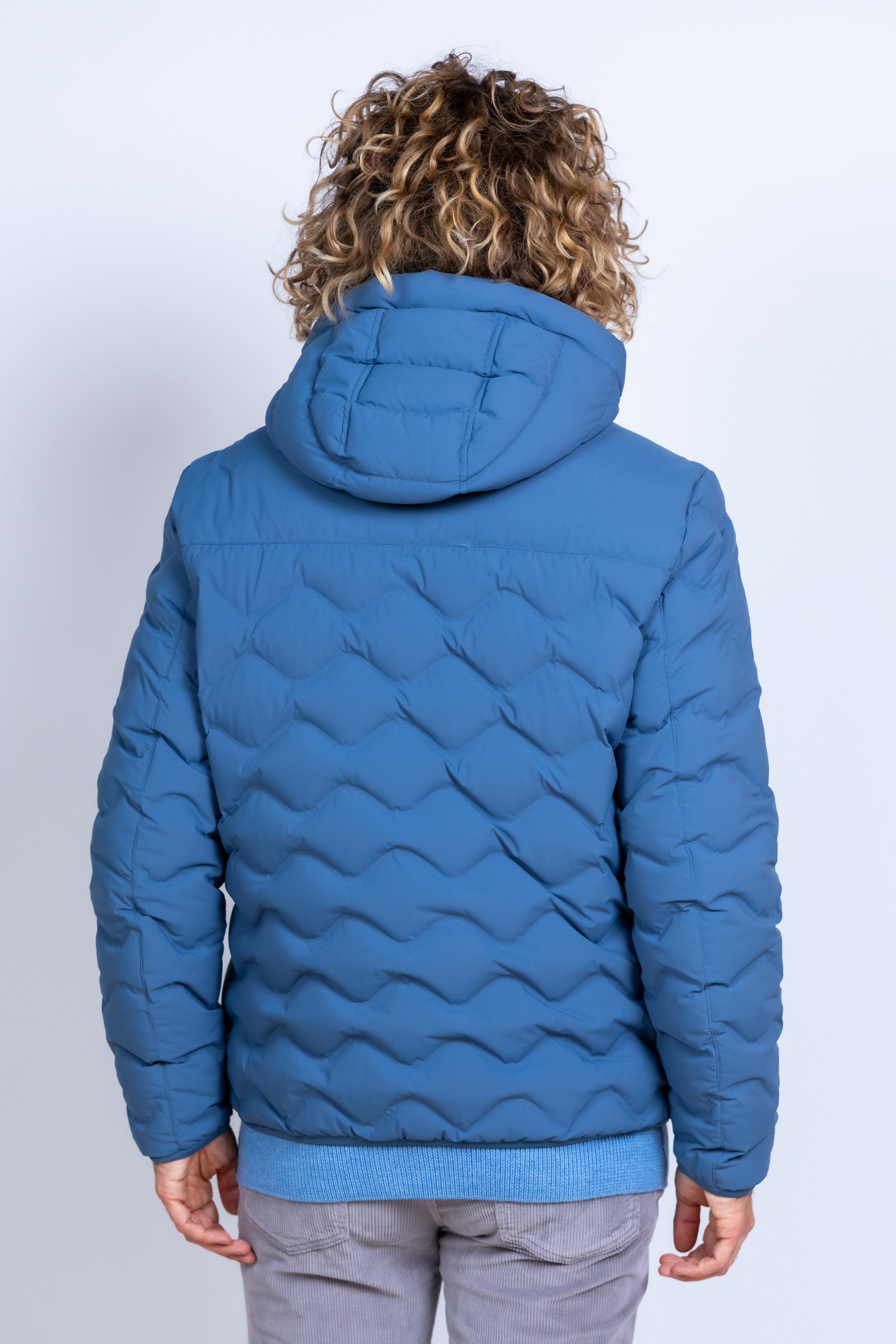 Gewatteerd jack - Bleu