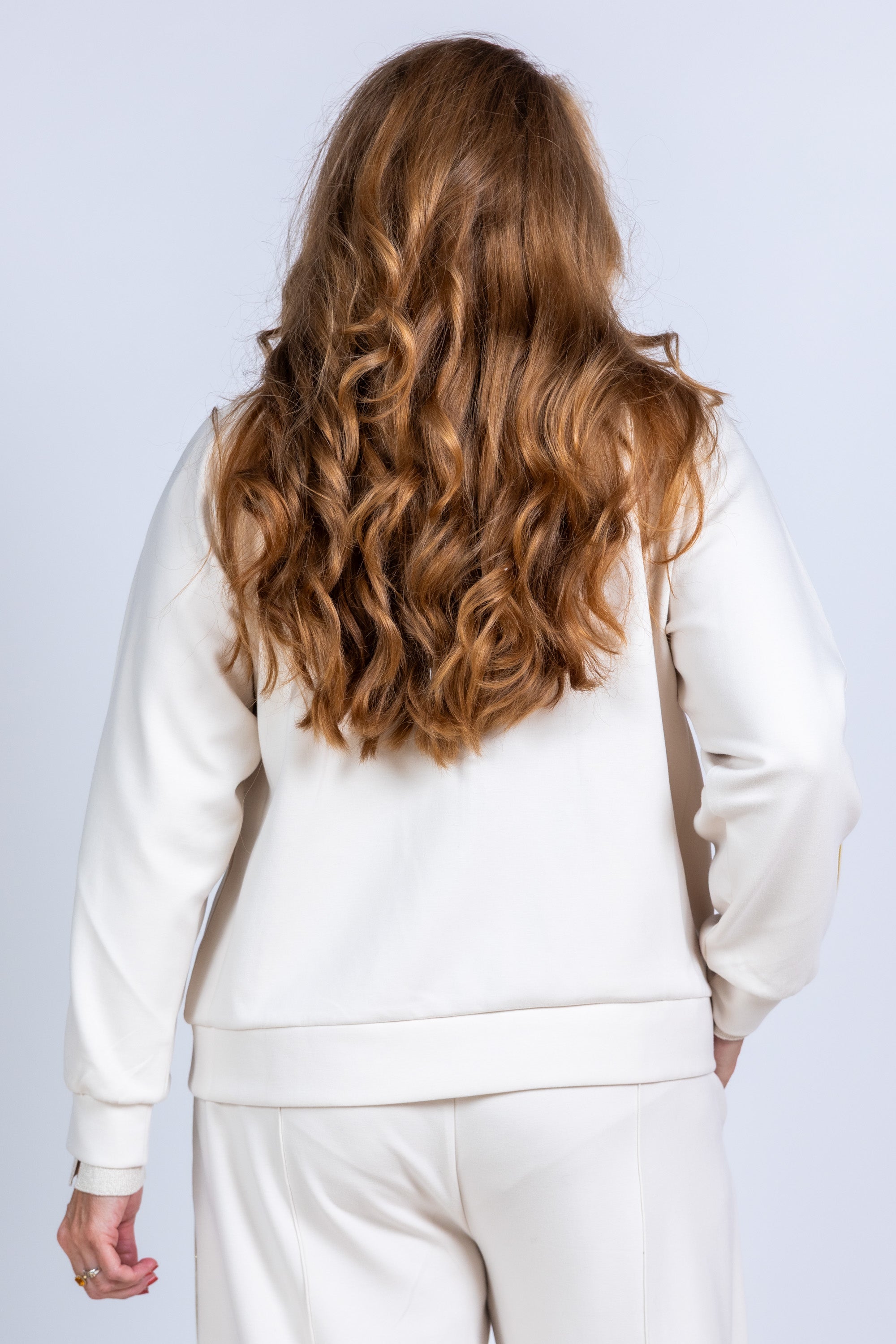Vest met rits - Beige