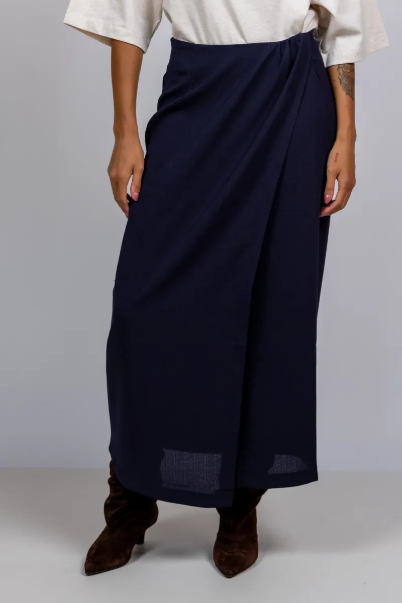 STUDIO CLIQUE STUDIO CLIQUE IVY SKIRT Wikkelrok - Marine