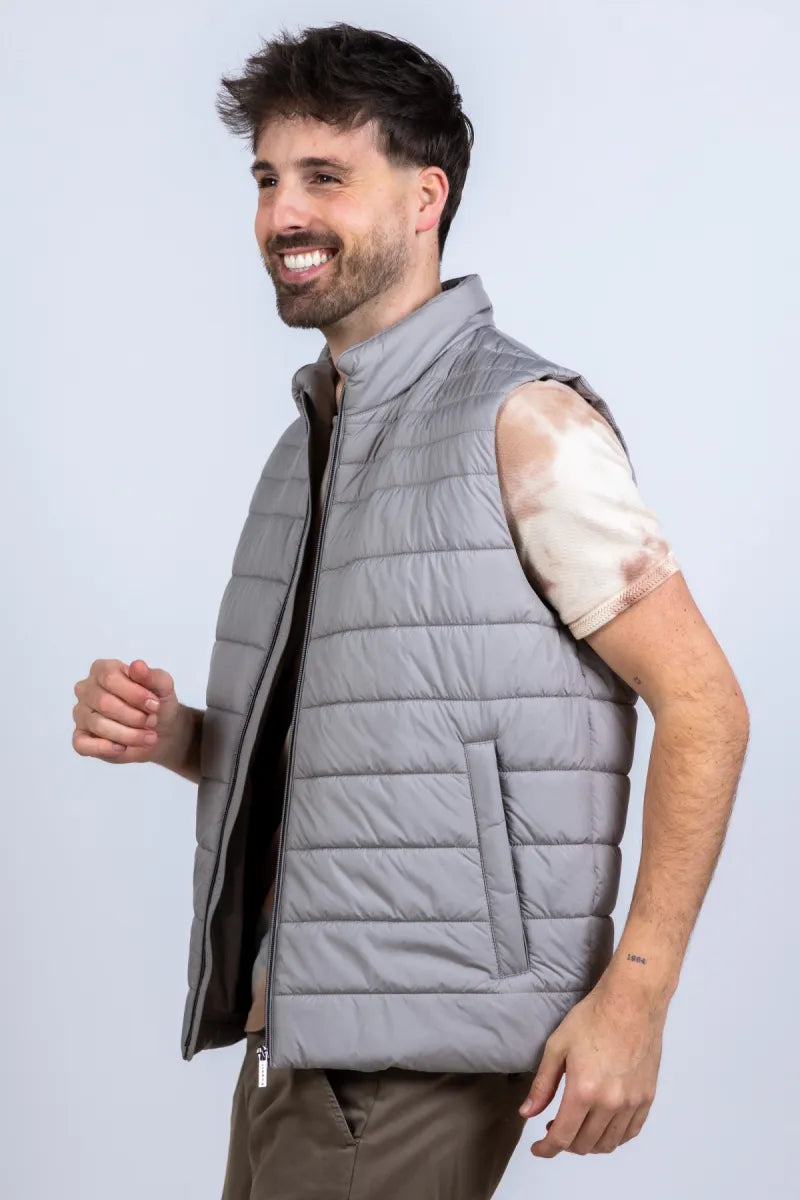 BUGATTI/BRINKMANN BUGATTI/BRINKMANN 170100-11010 Gewatteerde bodywarmer - Licht taupe