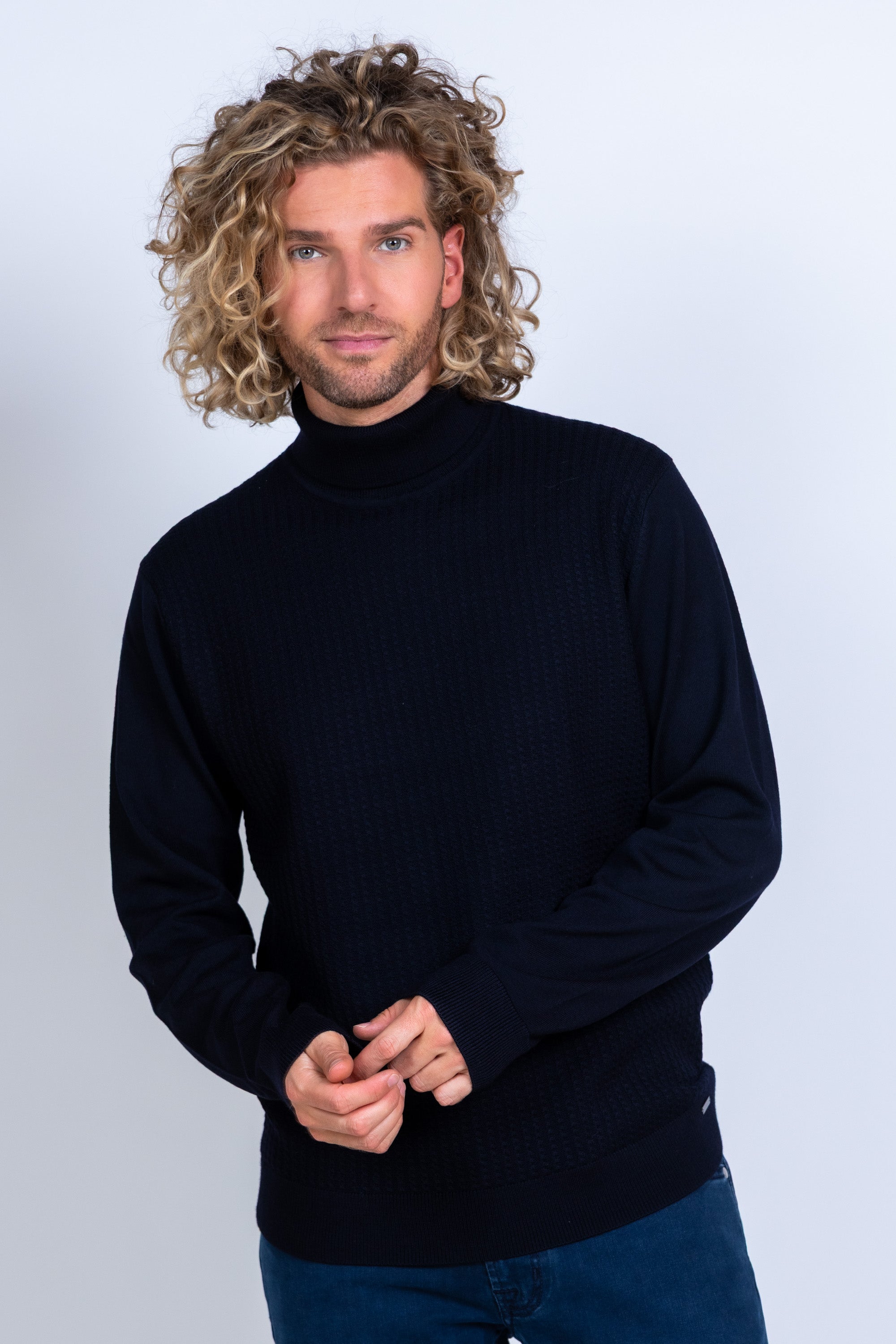 Coltrui met structuur - Marine