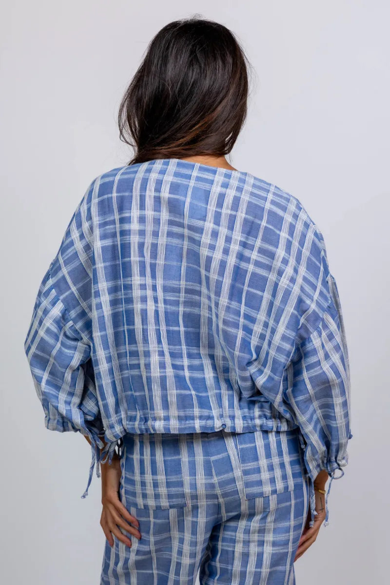STUDIO CLIQUE STUDIO CLIQUE GABY Blouse met ruit - Bleu