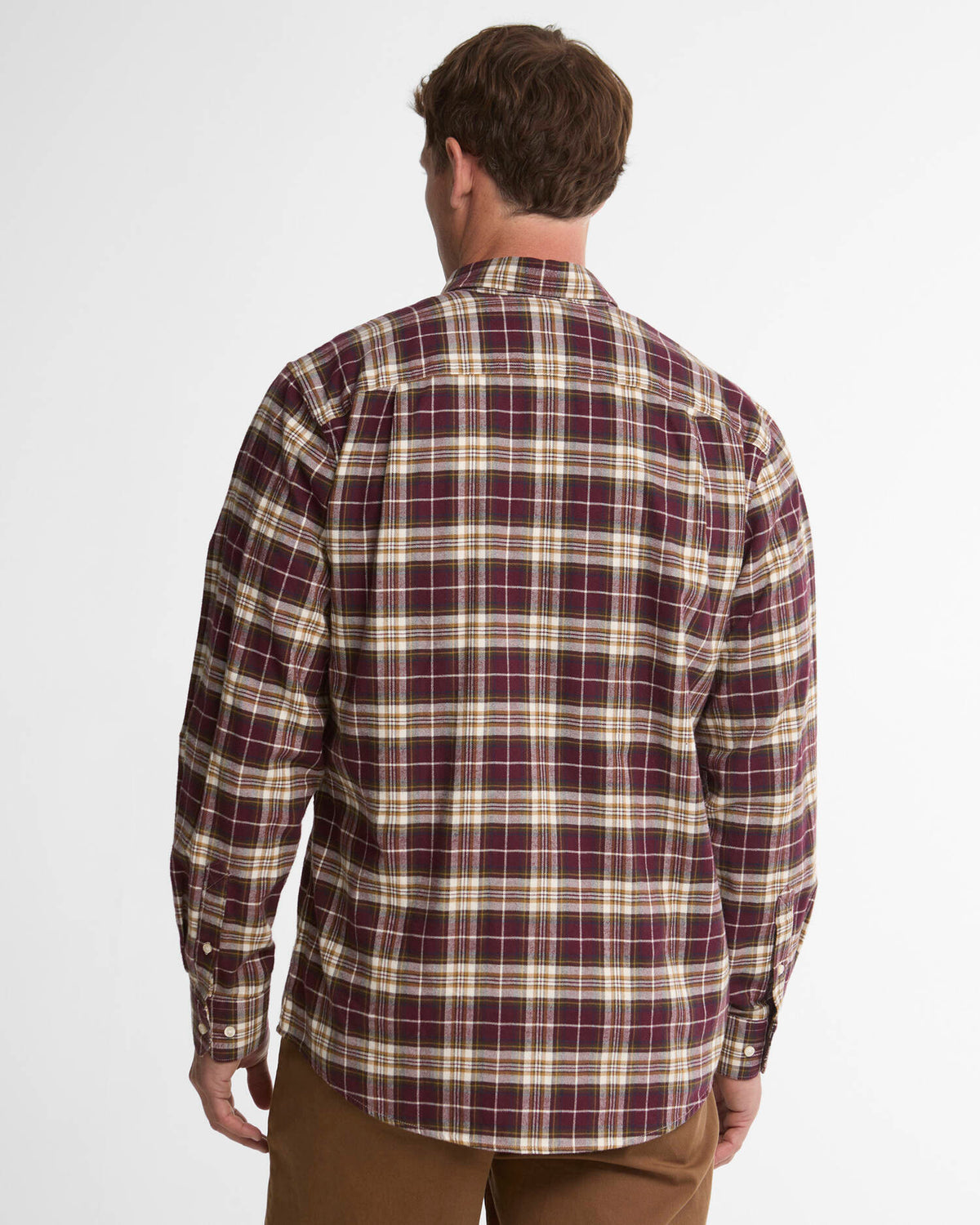 BARBOUR BARBOUR MSH5637 donkerrood