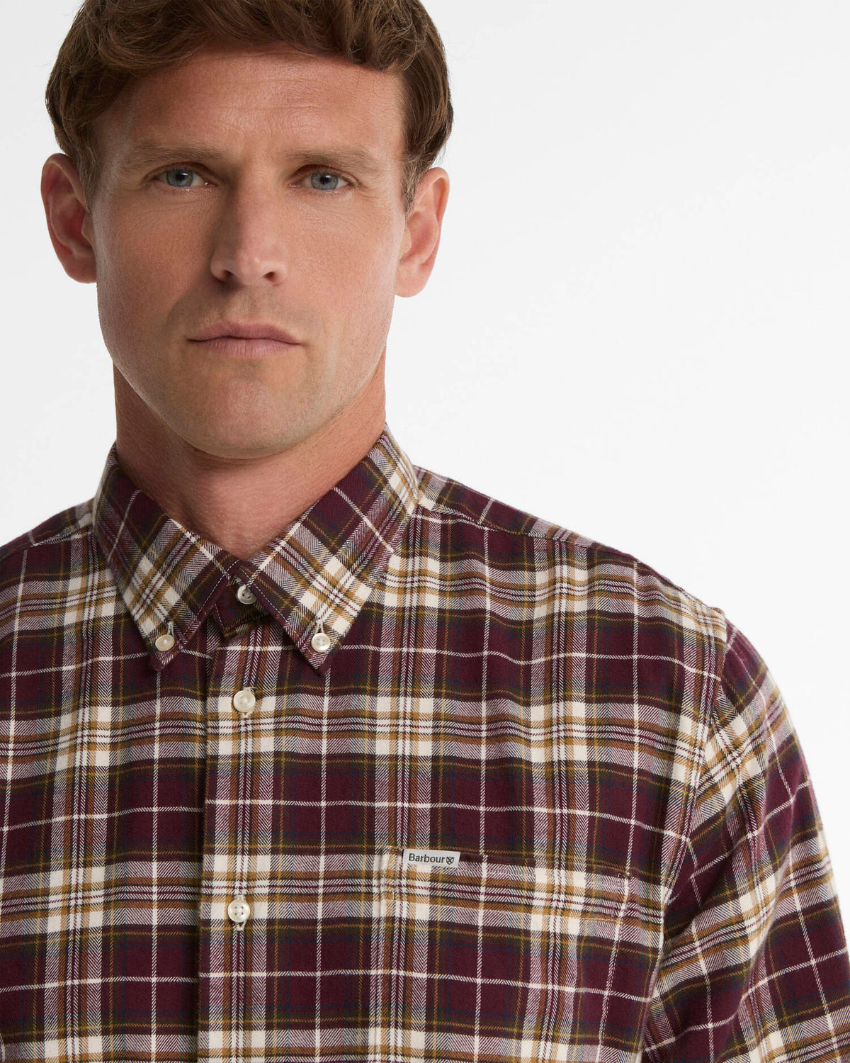 BARBOUR BARBOUR MSH5637 donkerrood