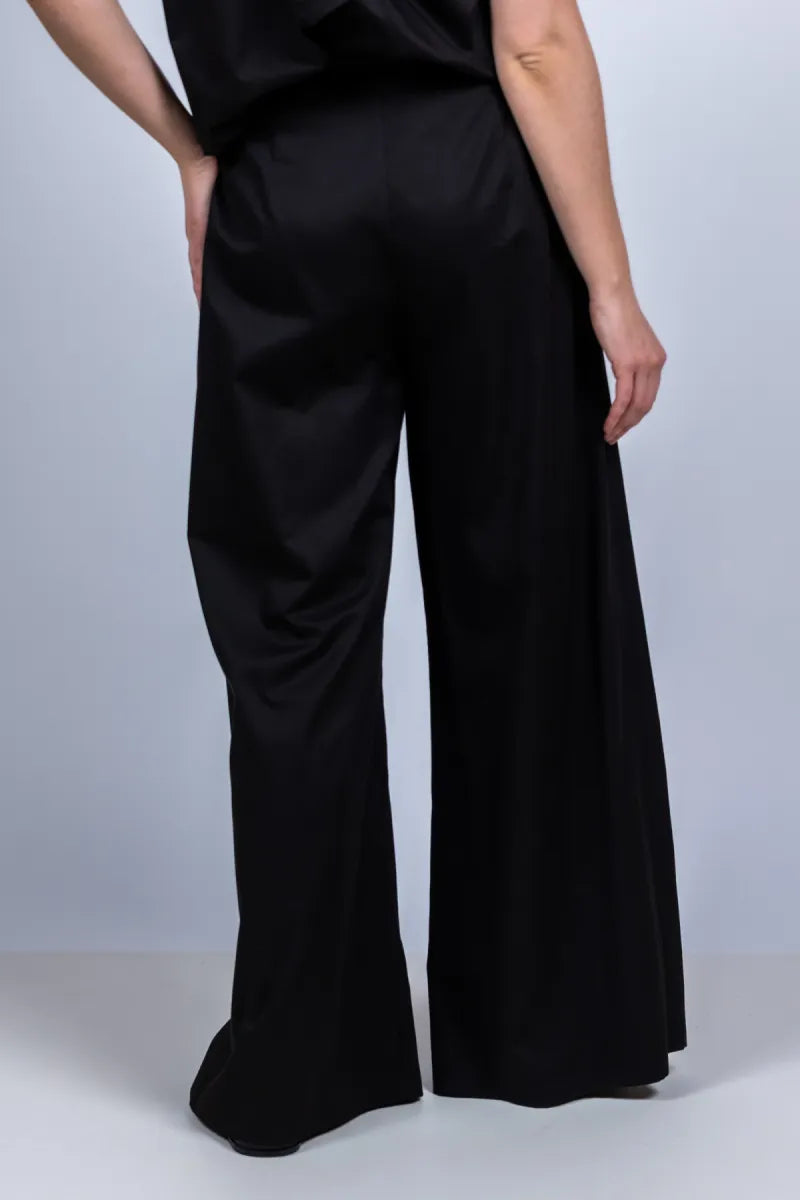 CAROLINE BISS CAROLINE BISS 1506 Wijde pantalon - Zwart