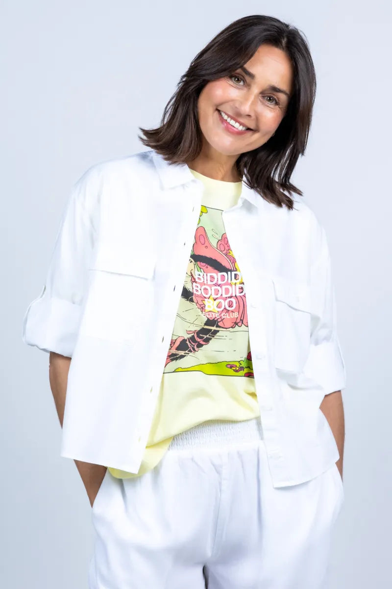 DAHL, BELLA DAHL, BELLA B4211-H58-302 Blouse met knopen - Wit