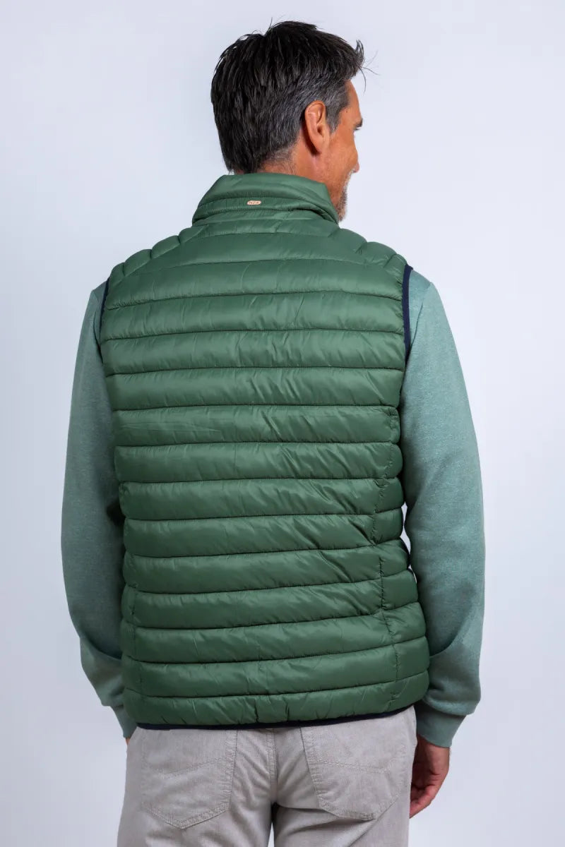 NEW ZEALAND AUCKLAND NEW ZEALAND AUCKLAND 26AN820 Bodywarmer met rits - Olijfgroen