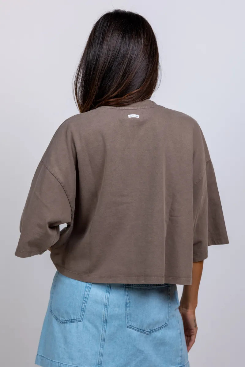 STUDIO CLIQUE STUDIO CLIQUE AMY T-shirt met korte mouwen - Bruin