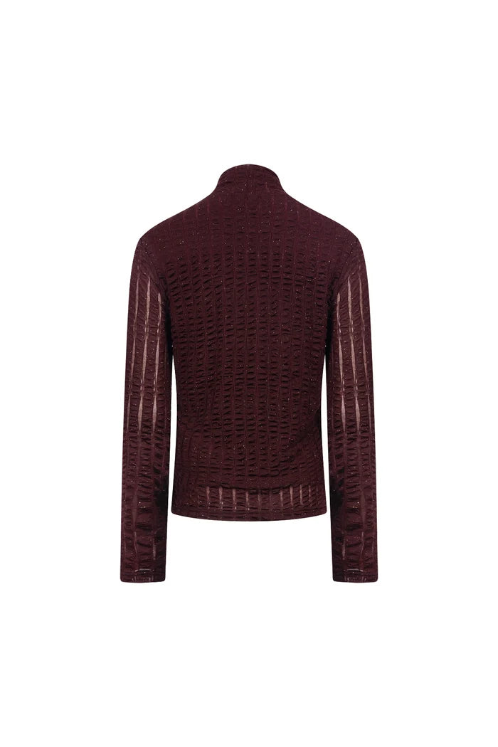 NUKUS NUKUS NKF01093 donkerbordeaux