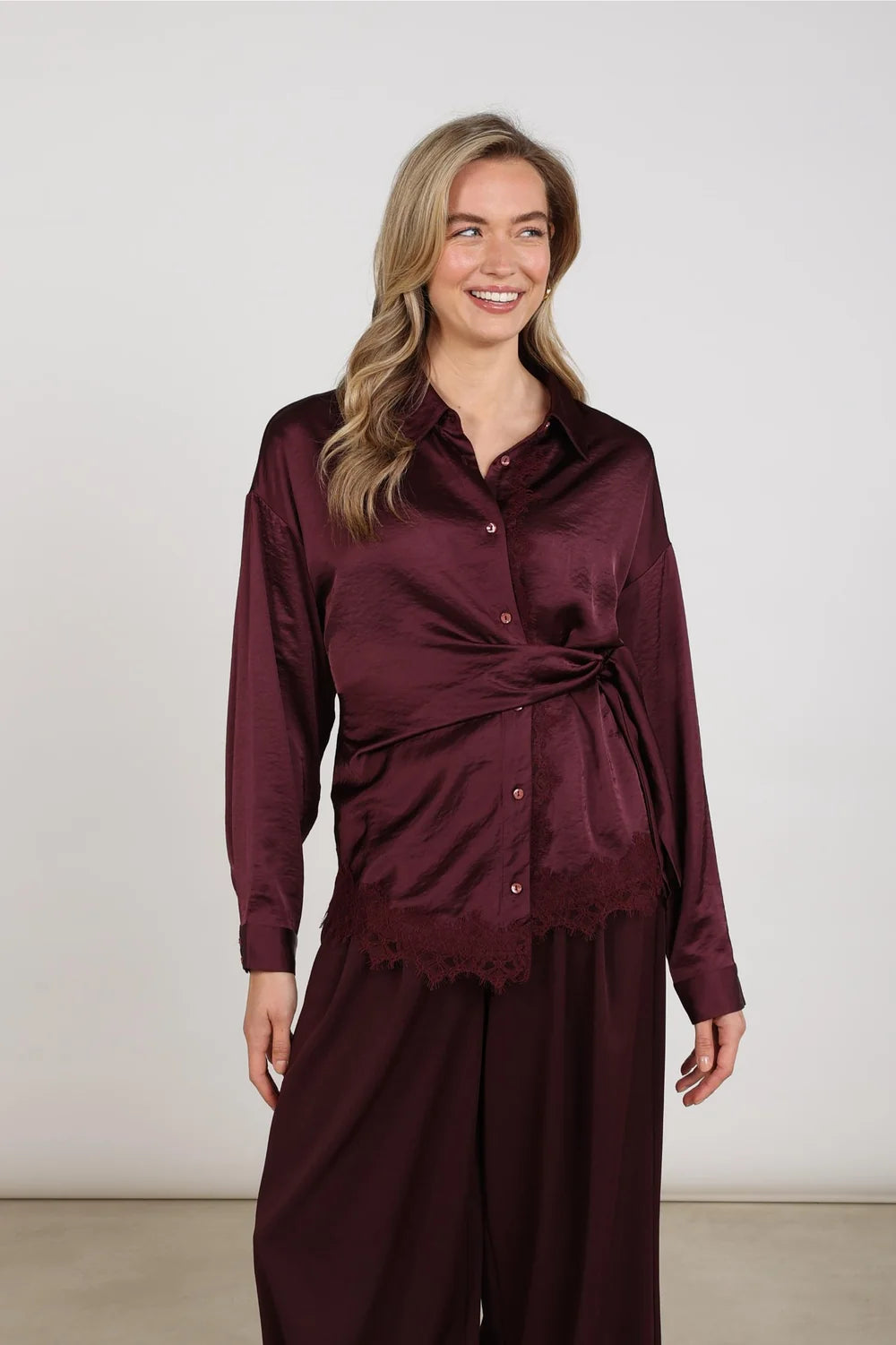 NUKUS NUKUS NKF02175 donkerbordeaux