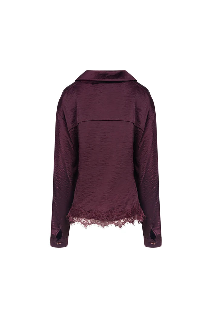 NUKUS NUKUS NKF02175 donkerbordeaux