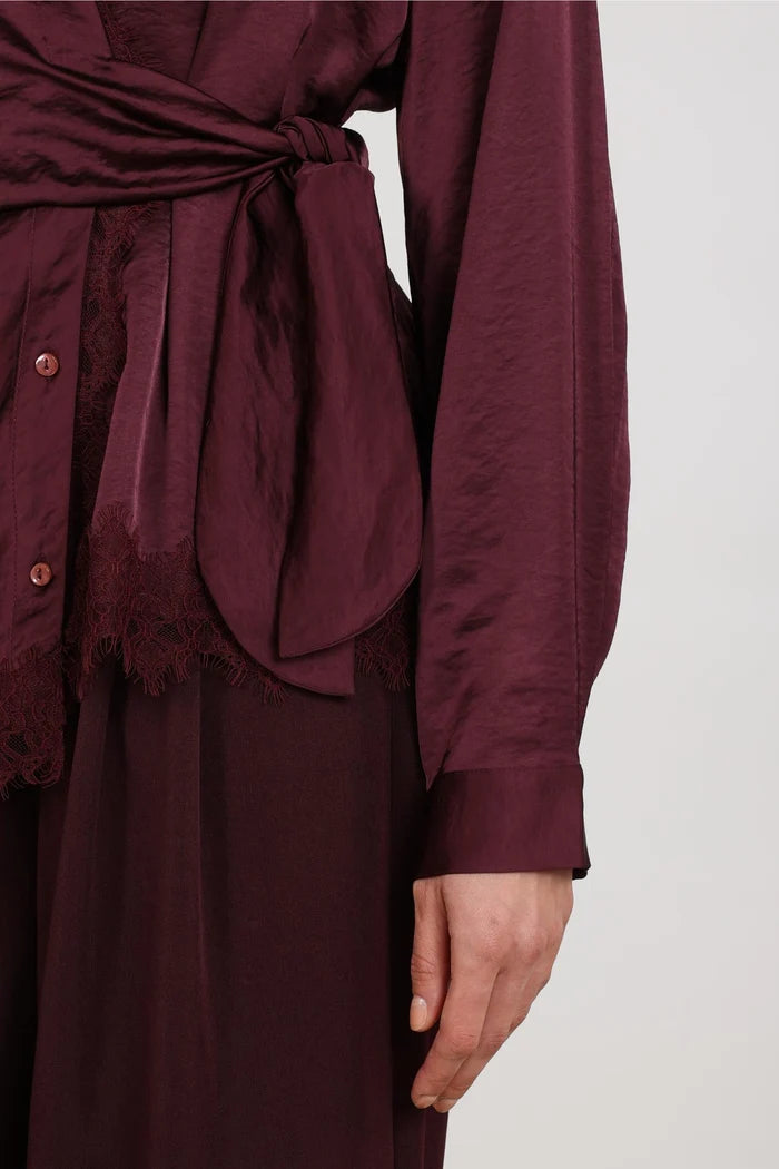 NUKUS NUKUS NKF02175 donkerbordeaux