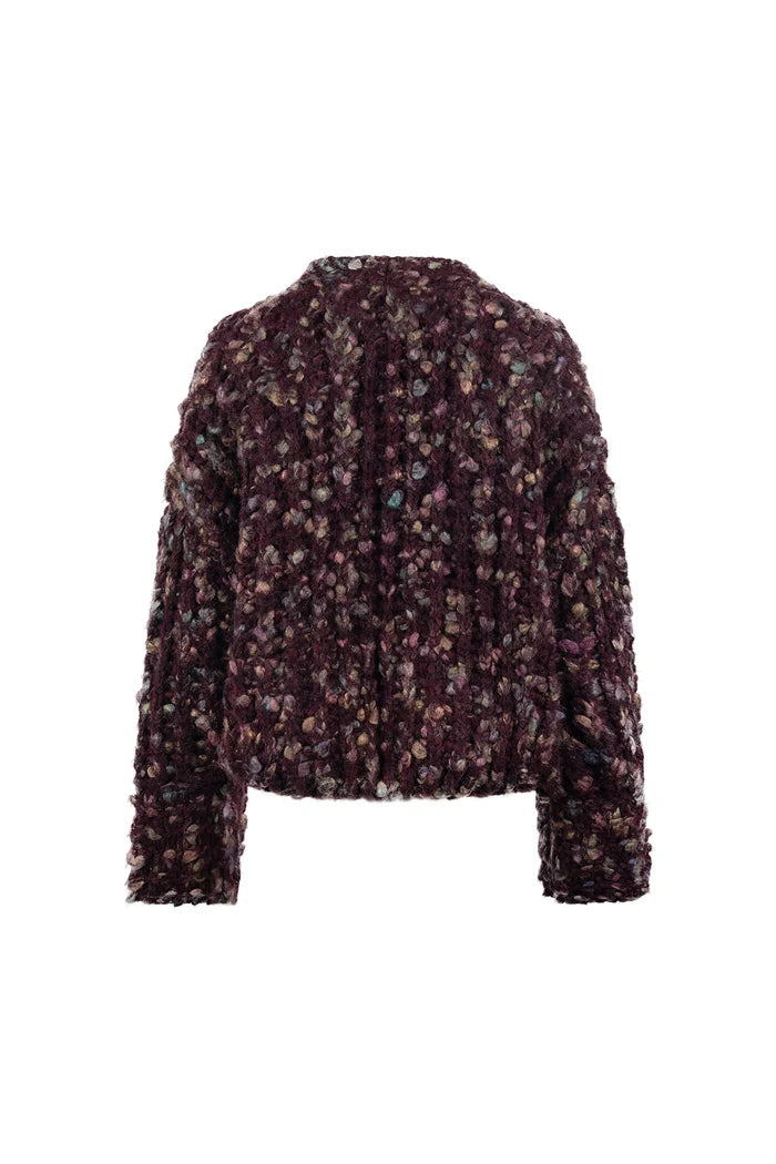 NUKUS NUKUS NKF05041 donkerbordeaux