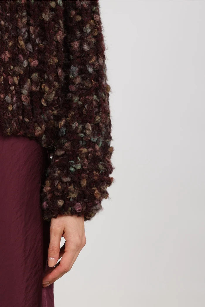 NUKUS NUKUS NKF05041 donkerbordeaux