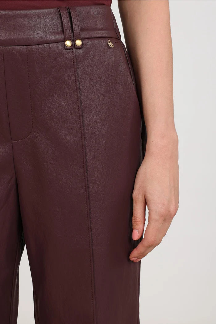 NUKUS NUKUS NKF09061 donkerbordeaux