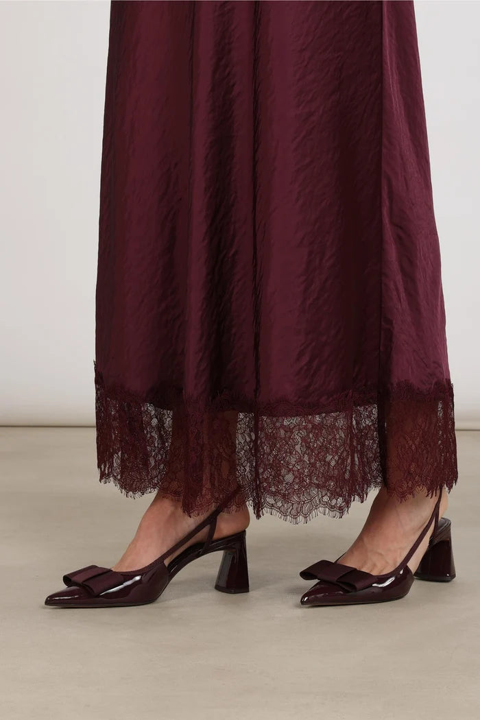 NUKUS NUKUS NKF09062 donkerbordeaux