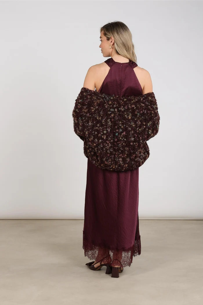 NUKUS NUKUS NKF09062 donkerbordeaux