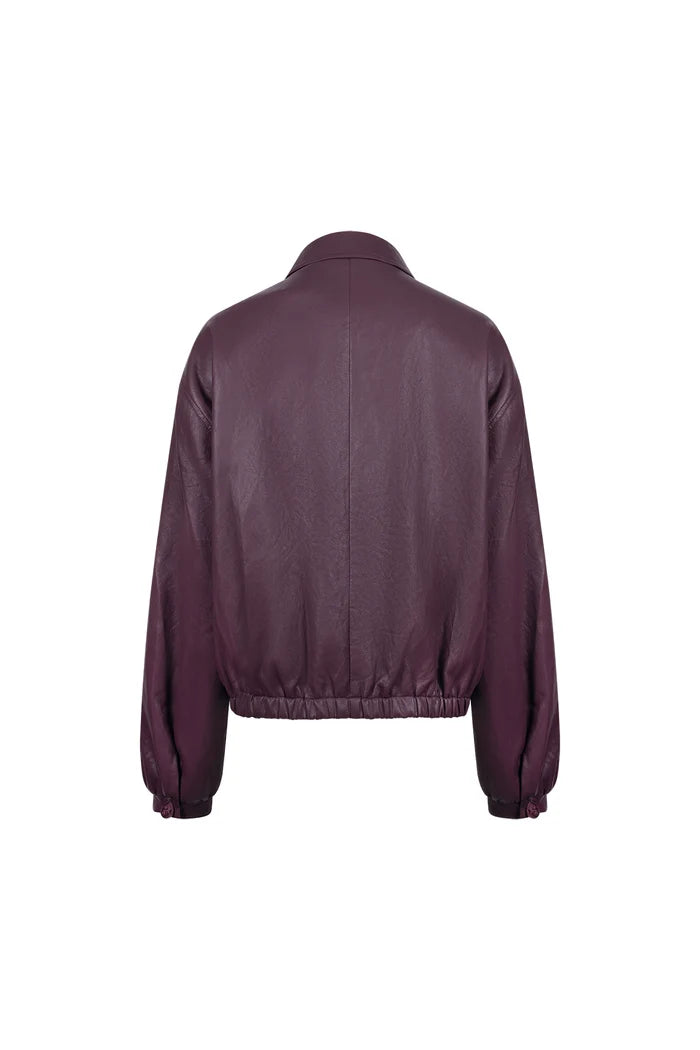 NUKUS NUKUS NKF13103 donkerbordeaux