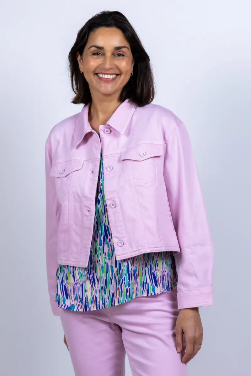 MARCCAIN COLLECTIE Jasje met knopen - Roze