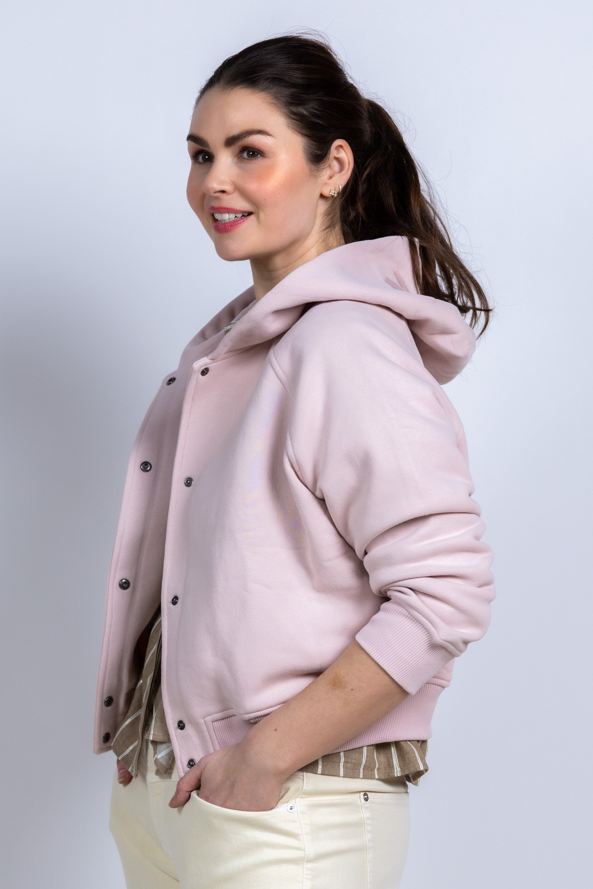 Jasje met knopen - Roze
