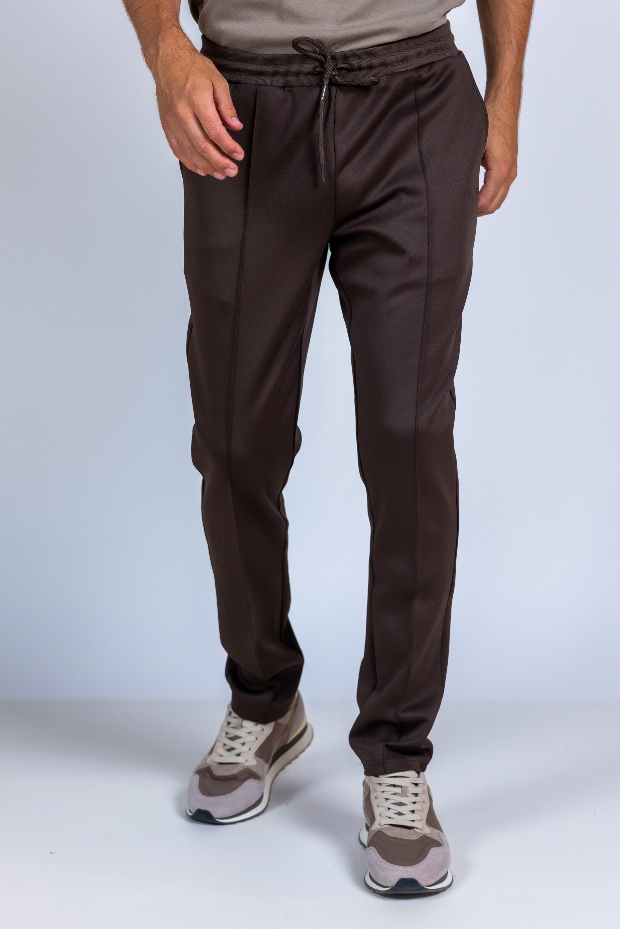 Broek met steekzakken - Bruin