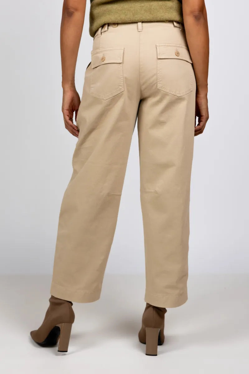 CAMBIO CAMBIO 7667-X229.01 CAMBIO 7667-X229.01 Broek met zakken - Zand