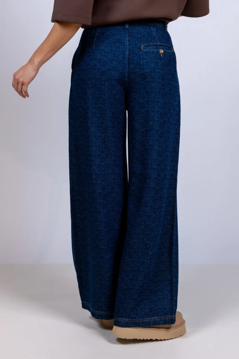 MUNTHE MUNTHE RONAN Wijde broek - Jeans