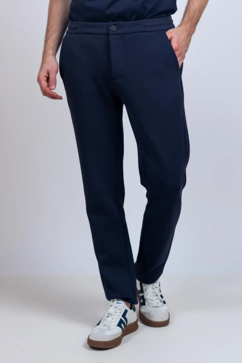 THOMAS MAINE THOMAS MAINE 6110TM015 Broek met stretch - Marine