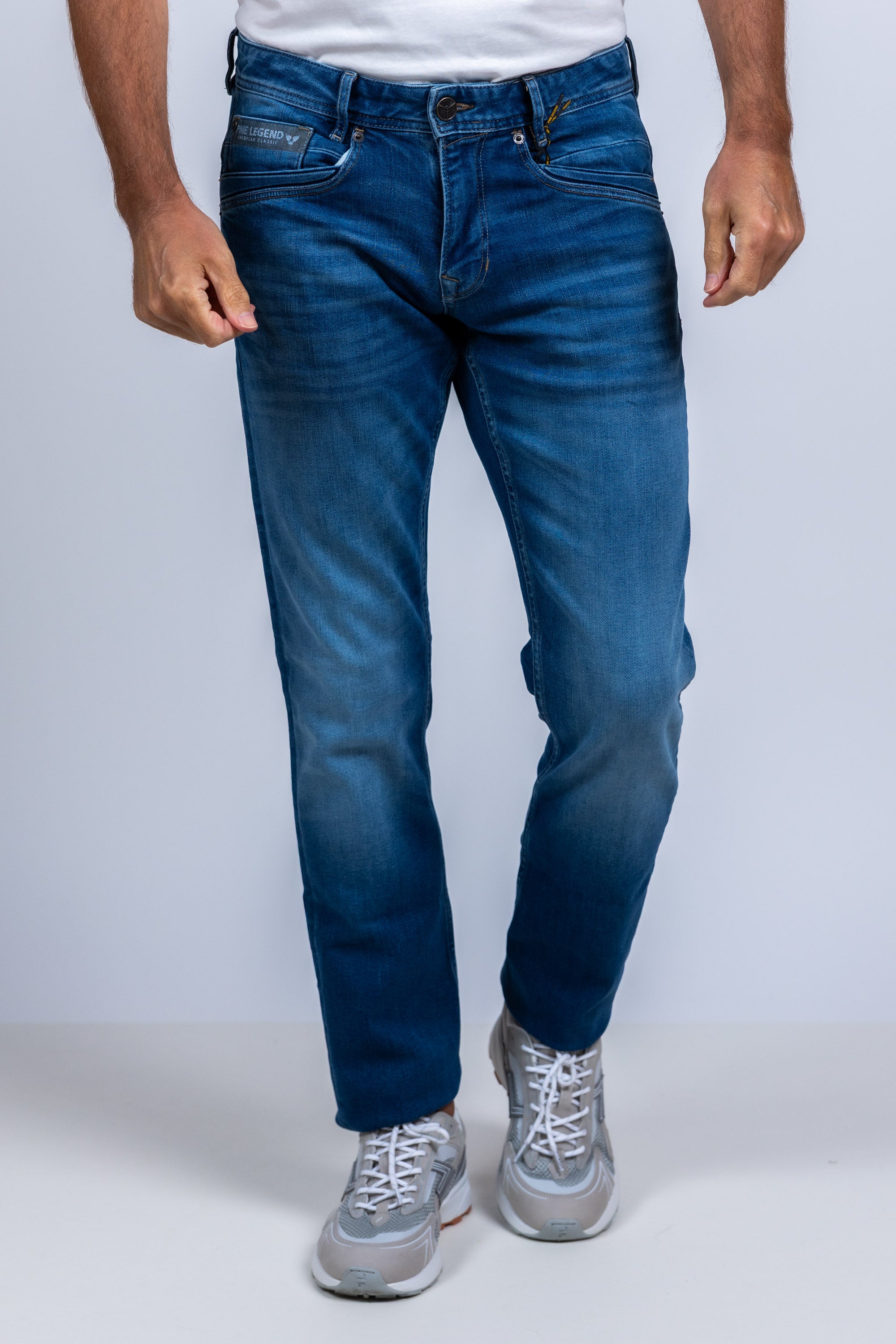 Jeans met wassing - Inkt