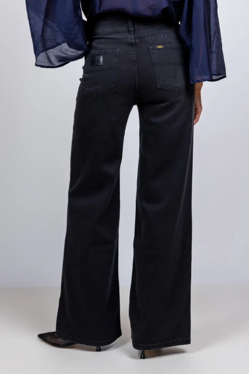 LOIS LOIS PALAZZO 2142-6211 LOIS PALAZZO 2142-6211 Jeans met wijde pijpen - Black denim