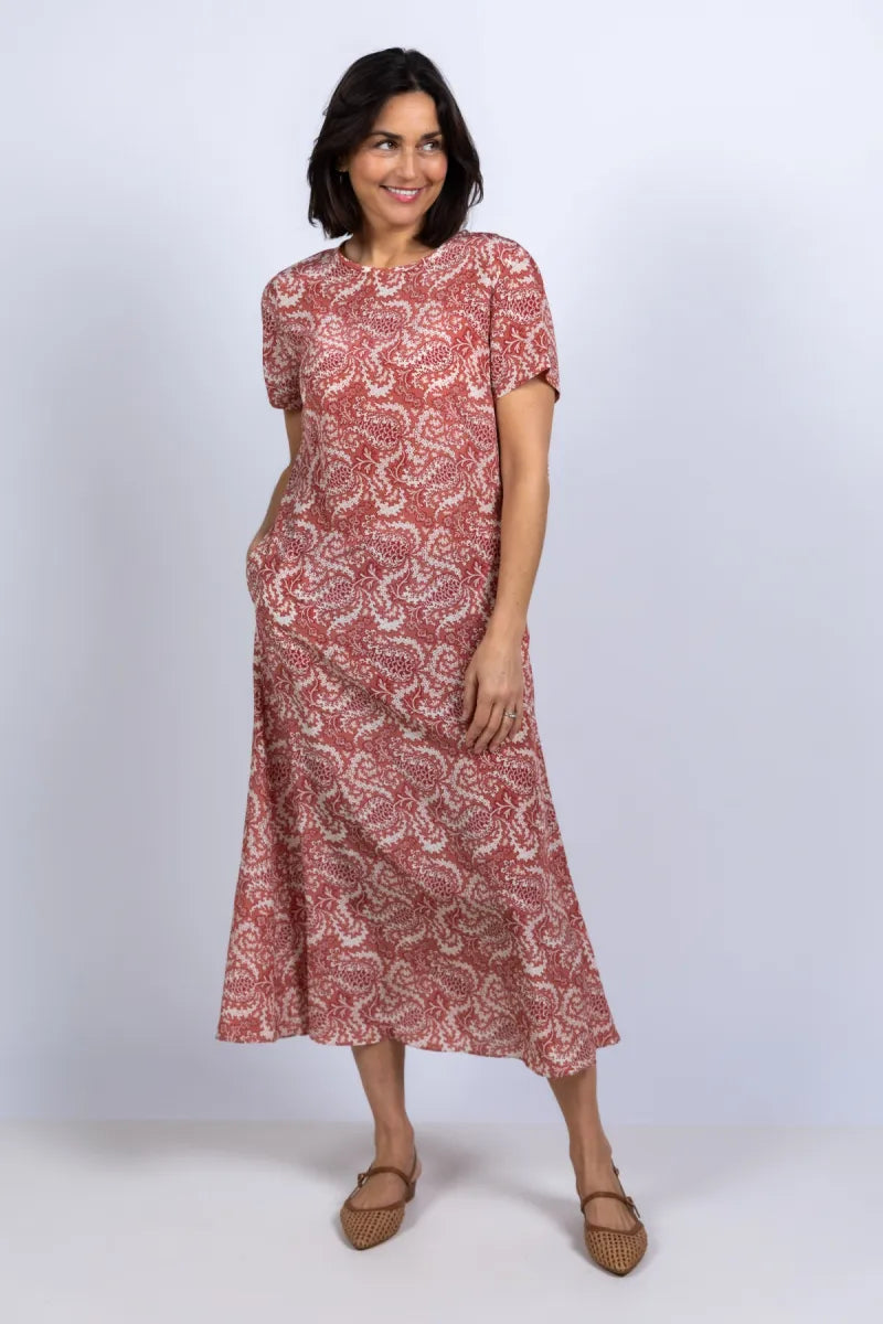 WEEKEND BY MAX MARA WEEKEND BY MAX MARA CRESPO WEEKEND BY MAX MARA CRESPO Jurk met print - Steenrood