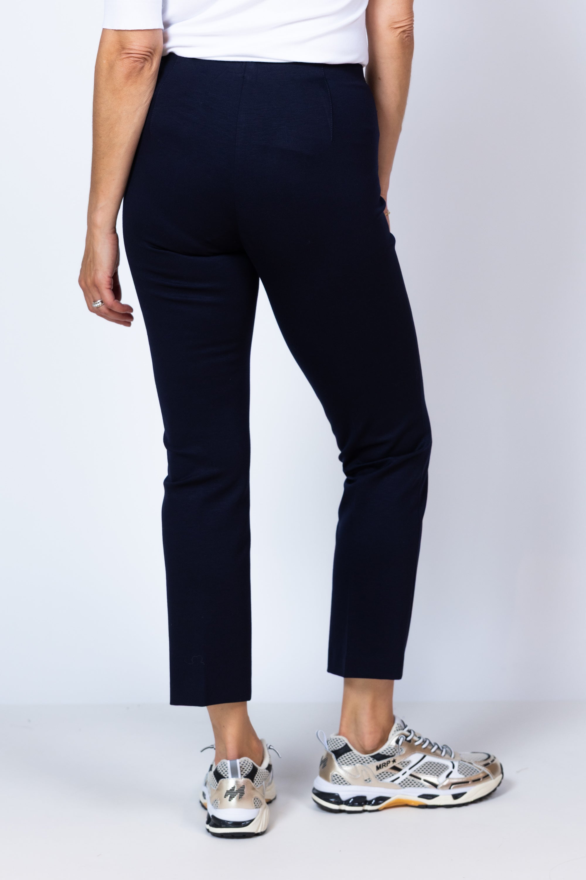 Broek met steekzakken - Marine