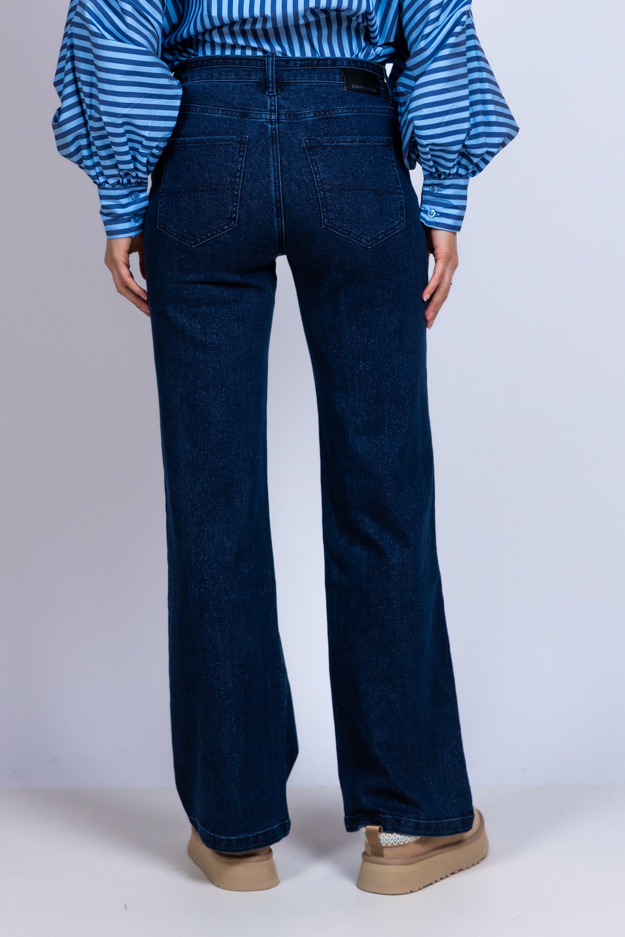 Jeans met wijde pijpen - Jeans