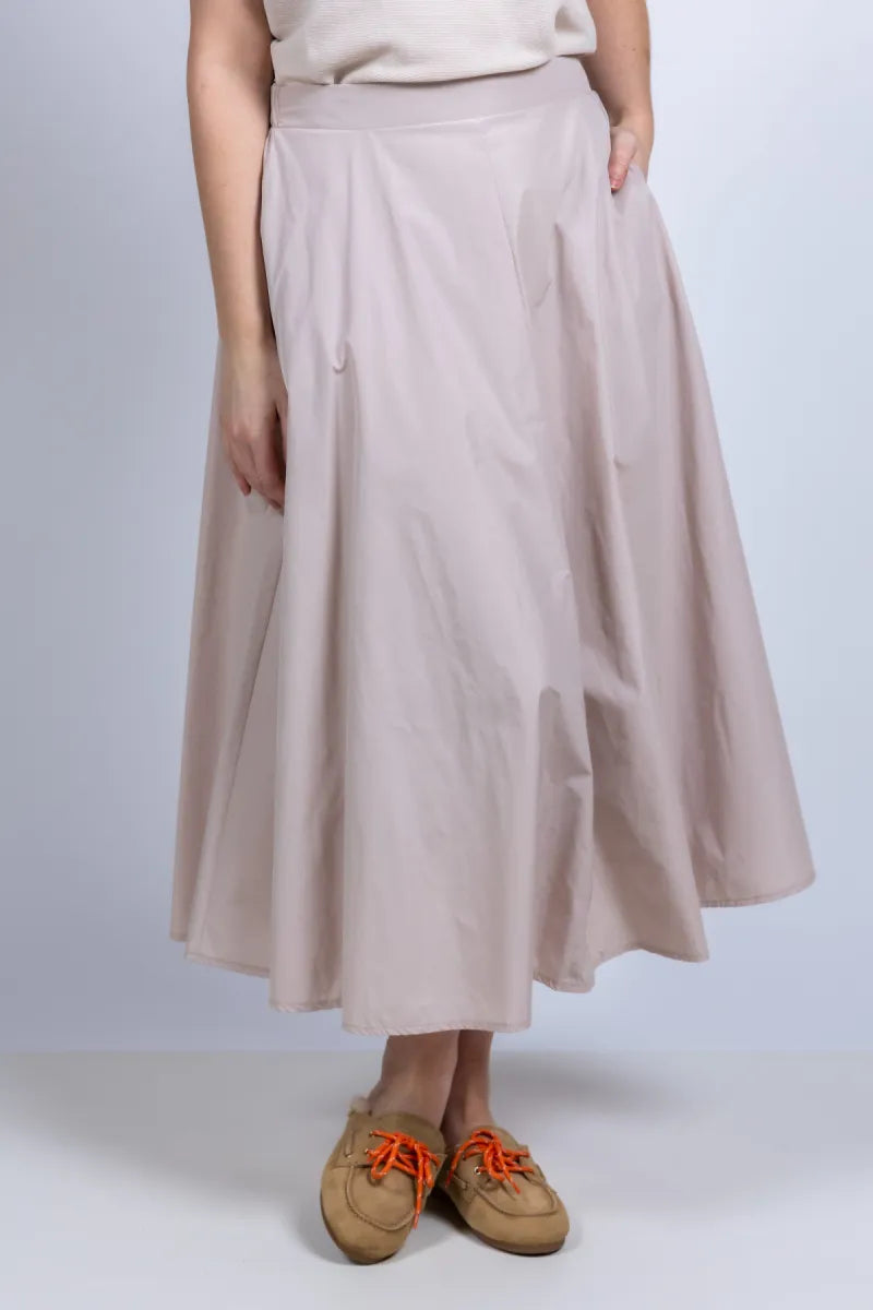 NO MAN'S LAND NO MAN'S LAND 65.699 Rok met plooien - Beige