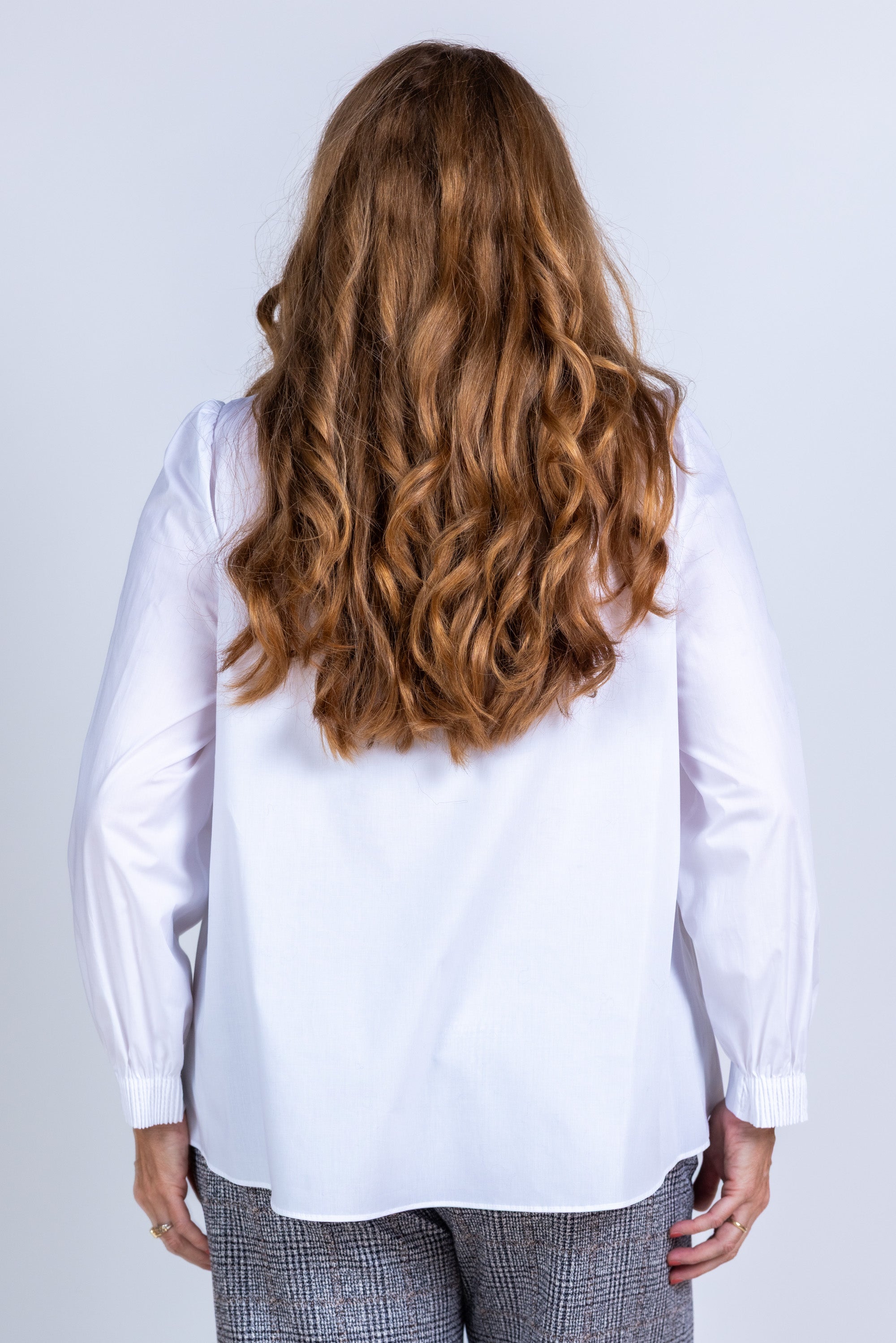 Blouse met knopen - Wit