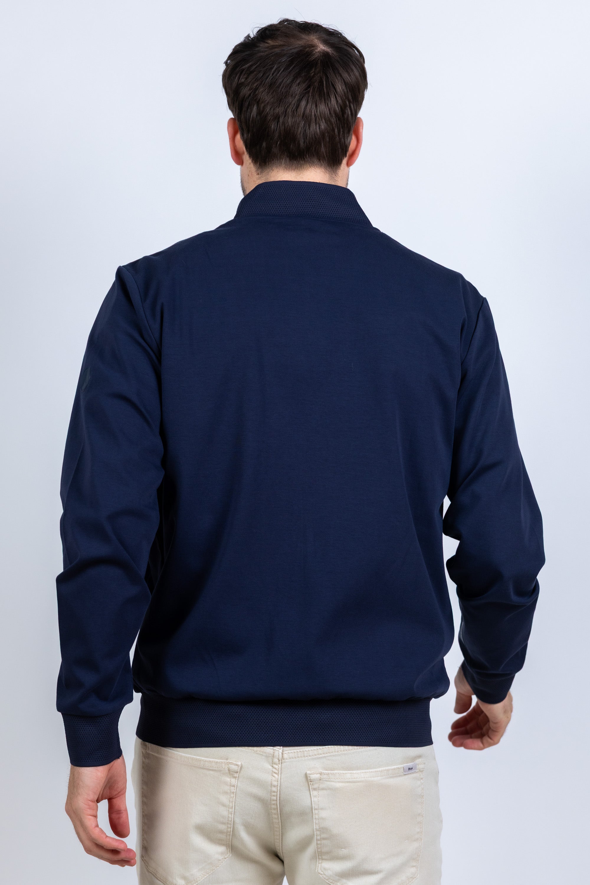 Vest met rits - Marine