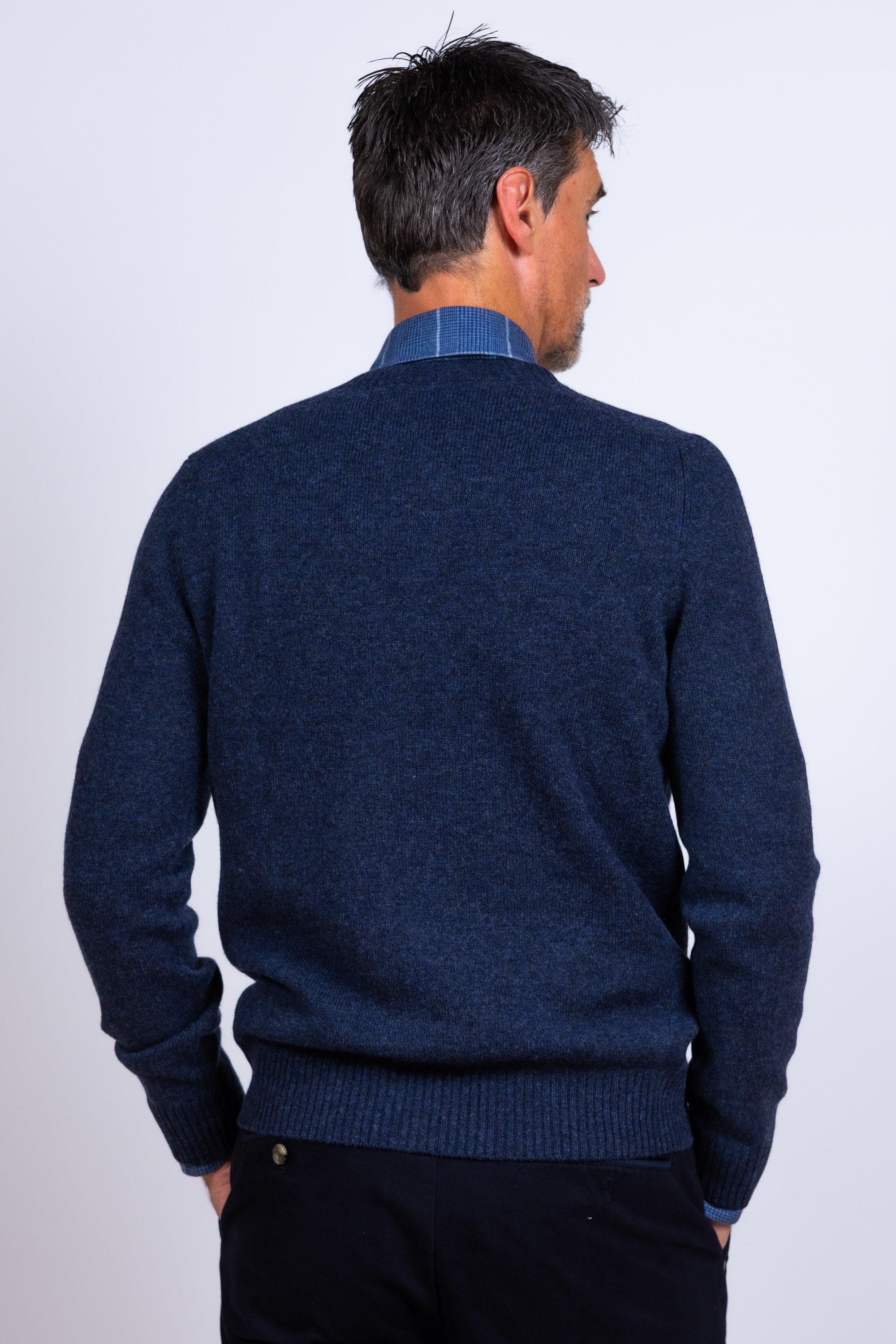 Trui met ronde hals - Inkt